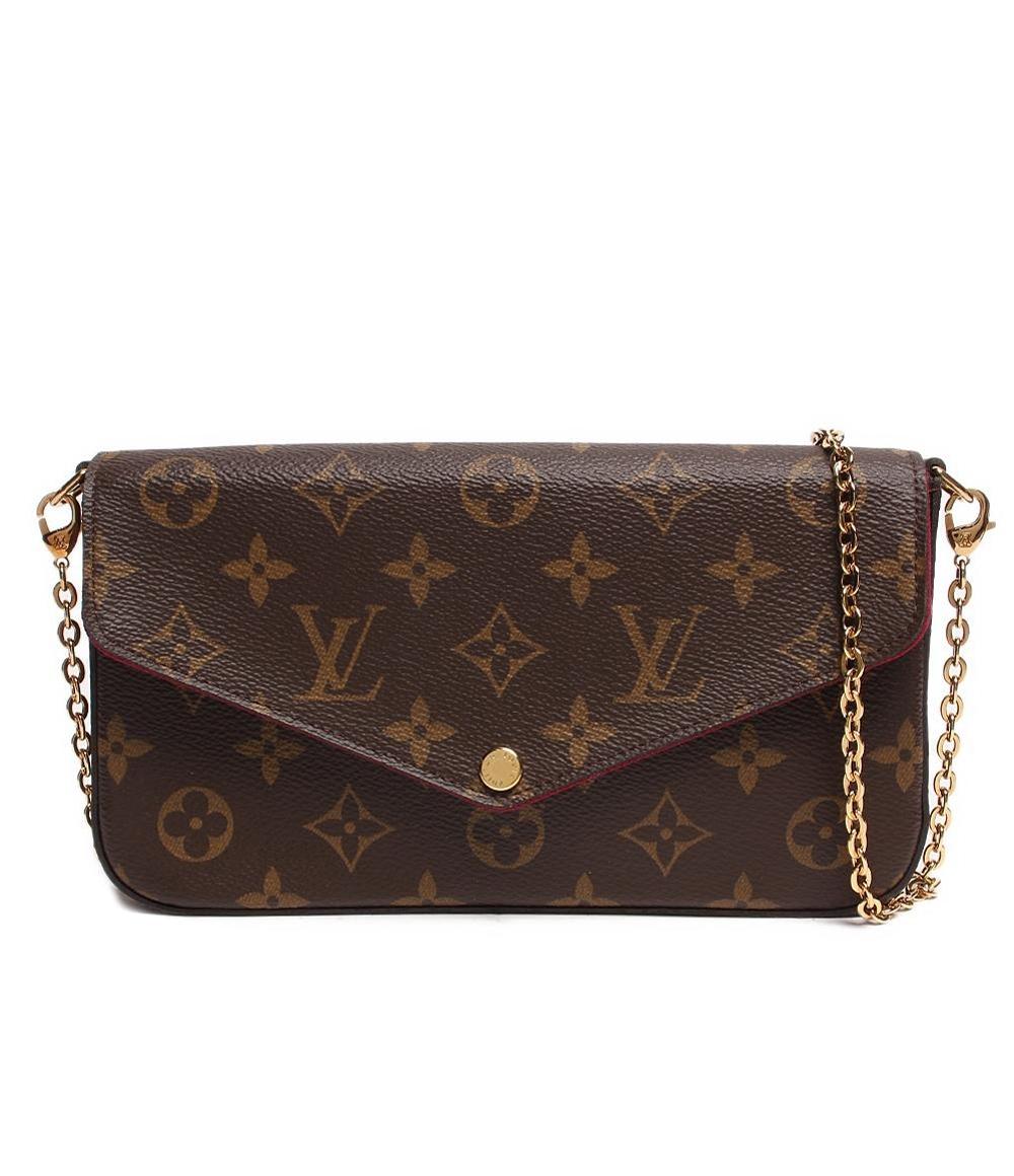 ルイ・ヴィトン ポシェット･フェリシー モノグラム フューシャ M81896